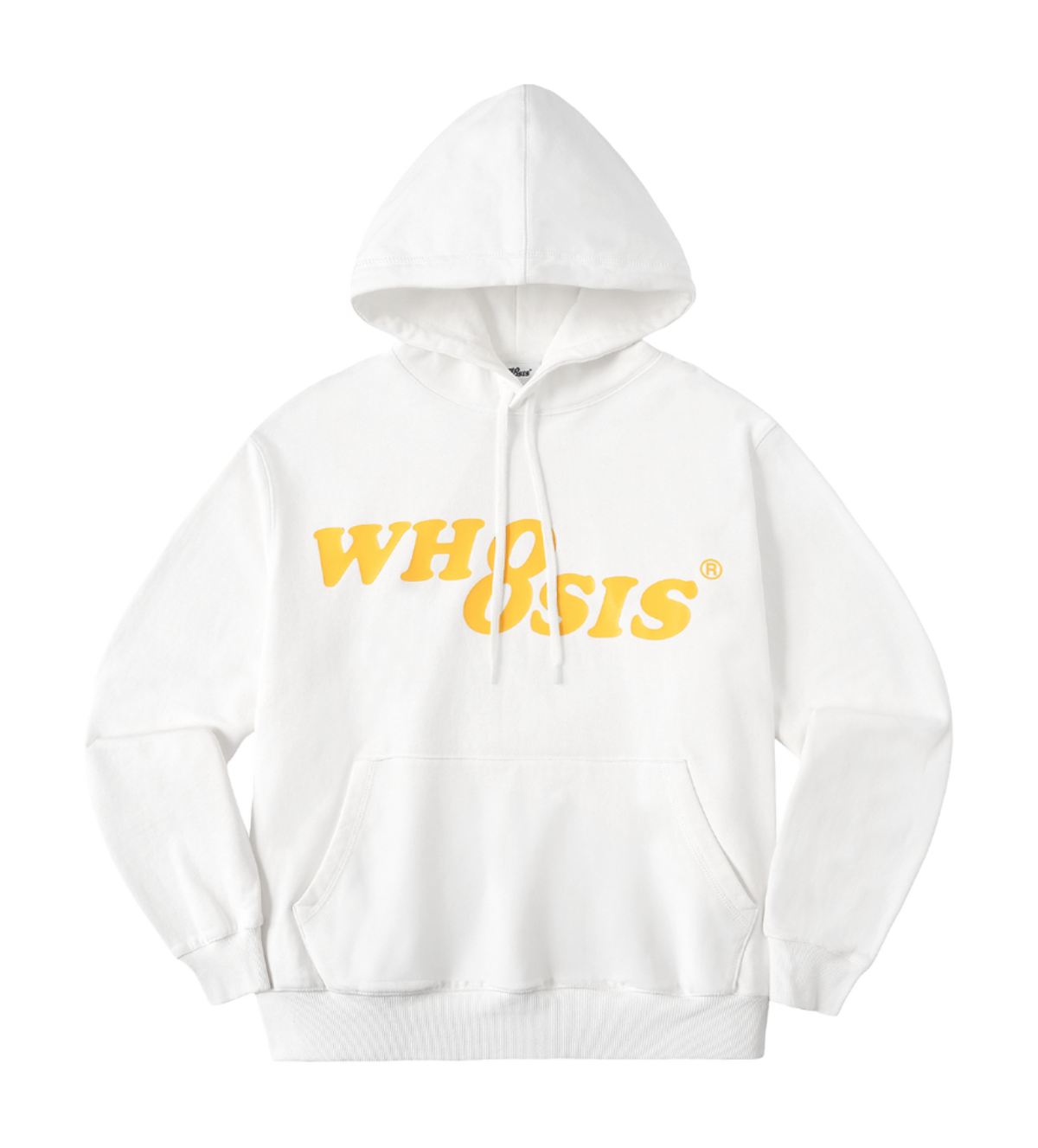 WHOOSIS Shining Color Phantom Logo Hoodie Casual Loose Versatile Letter Campus Warm Autumn/Winter Plus Velvet Hoodie Unisex  vjsneaker.com