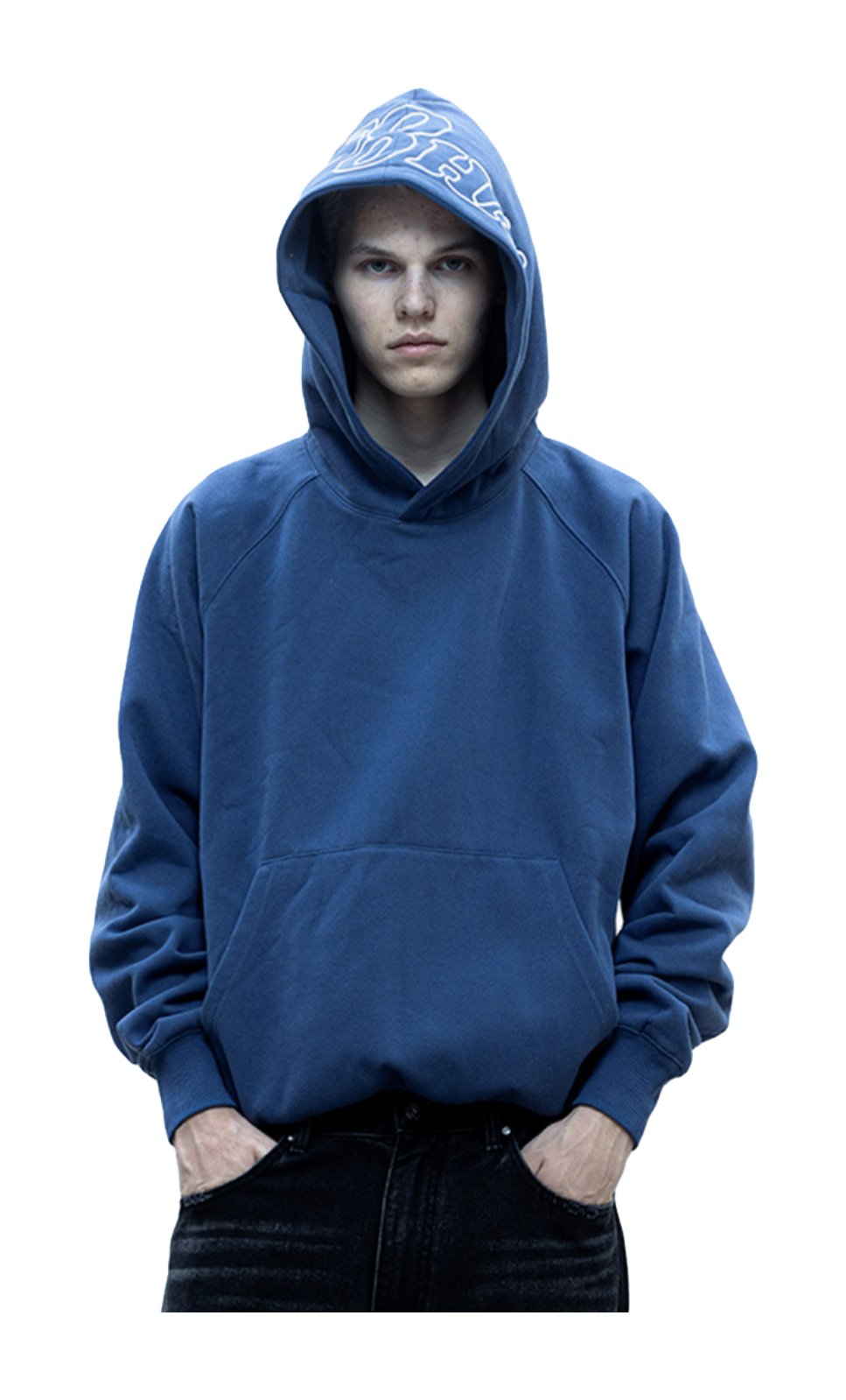 WHOOSIS letter embroidered LOGO hooded cover, classic and versatile, loose fit, campus multi-color, autumn and winter long sleeves with fleece hoodie, unisex  vjsneaker.com