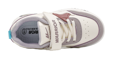 Warrior Boys Athletic Shoes Breathable Lightweight Cushioning Low top Girl Skateboard Shoes Kids  VJSNEAKER