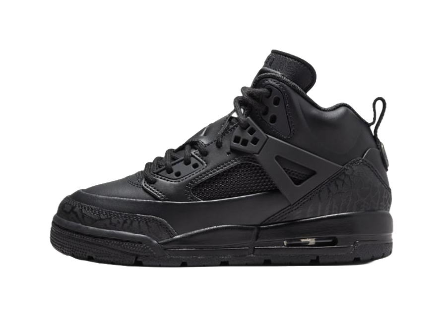 Jordan Spizike Winterized Black Cat GS  VJSNEAKER