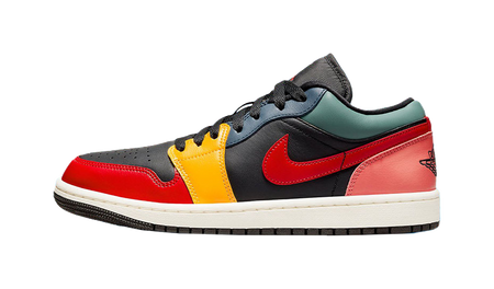 Air Jordan 1 Low Se Black Multi Color Womens  vjsneaker.com