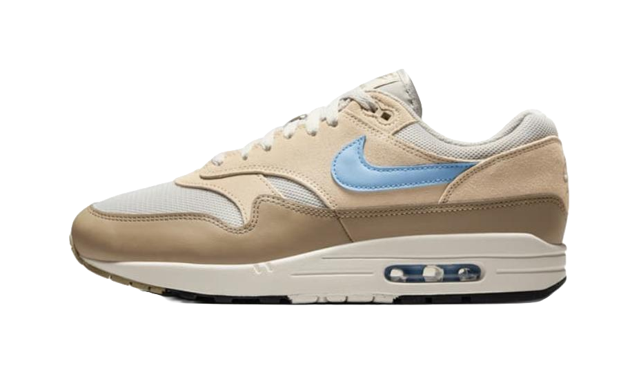 Nike Air Max 1 Essential Light Bone/Psychic Blue  vjsneaker.com