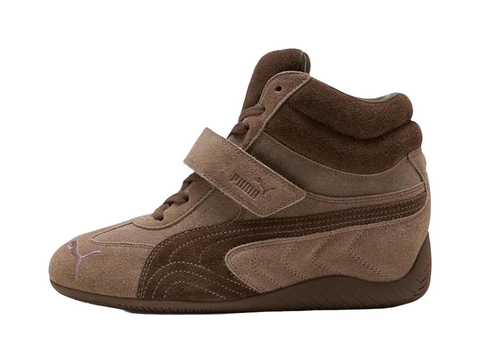 Alexander McQueen x PUMA Joustesse Mid Wedge Mid top Casual Shoes Unisex Beige  VJSNEAKER