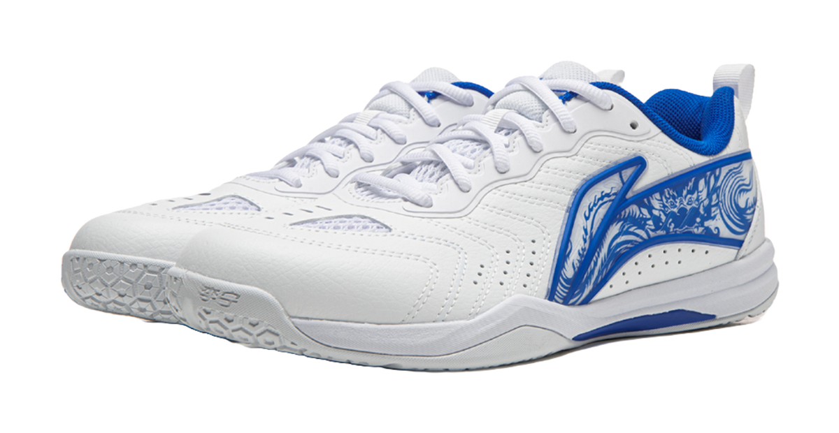 Li-Ning Eagle Eye 3.0 "White/Blue" APPV003-7 - Table Tennis Shoe Unisex White