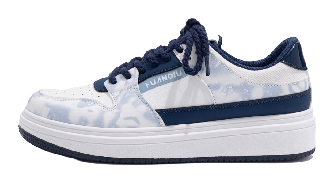 HUANQIU Thickened And Fleece Lined Thin Cotton, Air Force 1 Low top Skateboard Shoes Men's White Black 