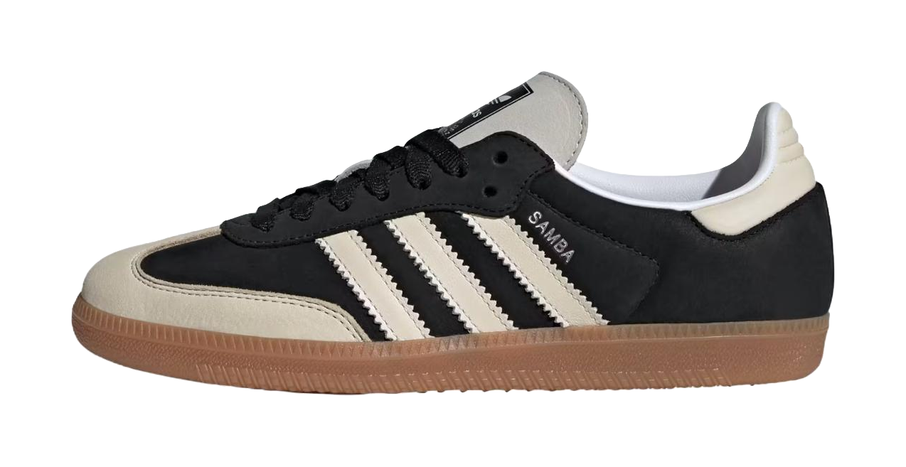 adidas originals Samba OG Black Wonder White Womens  vjsneaker.com