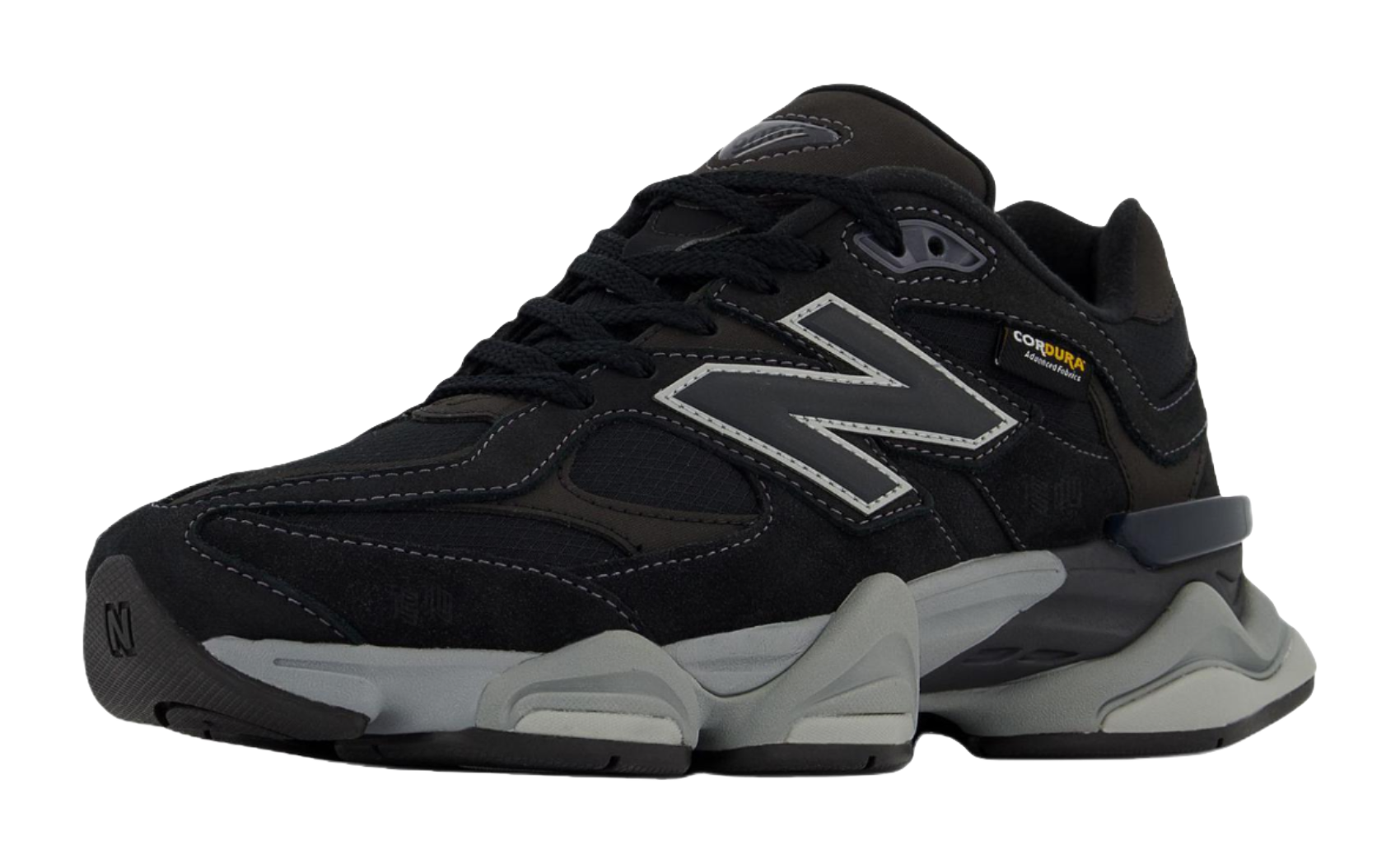 9060 New Balance Cordura - Black Grey  vjsneaker.com