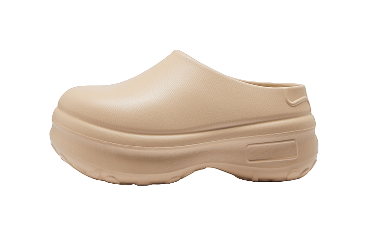 CAMEL Camel EVA Odor proof Simple and Versatile Chef Shoes Comfortable and Breathable for Stepping on Shit, Lazy People with One Step Stepping on Home Outerwear Dragging Thick Bottom Height Increased by 6cm Baotou Slippers for Women  vjsneaker.com