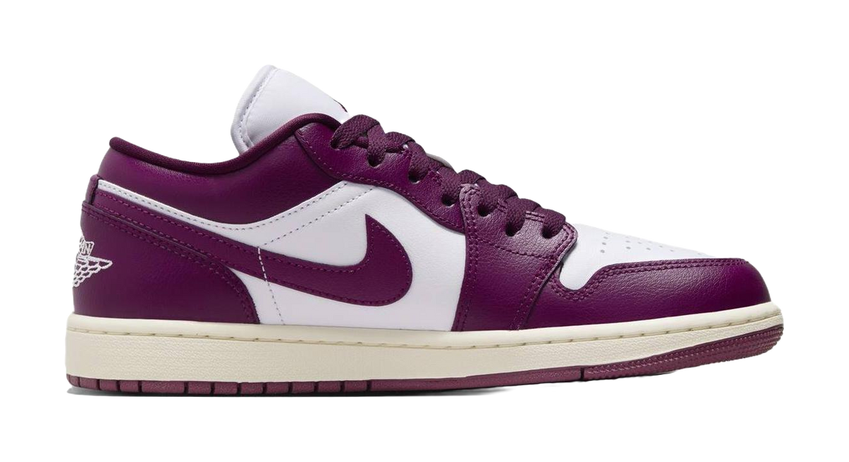 Jordan 1 Low Bordeaux Womens  vjsneaker.com