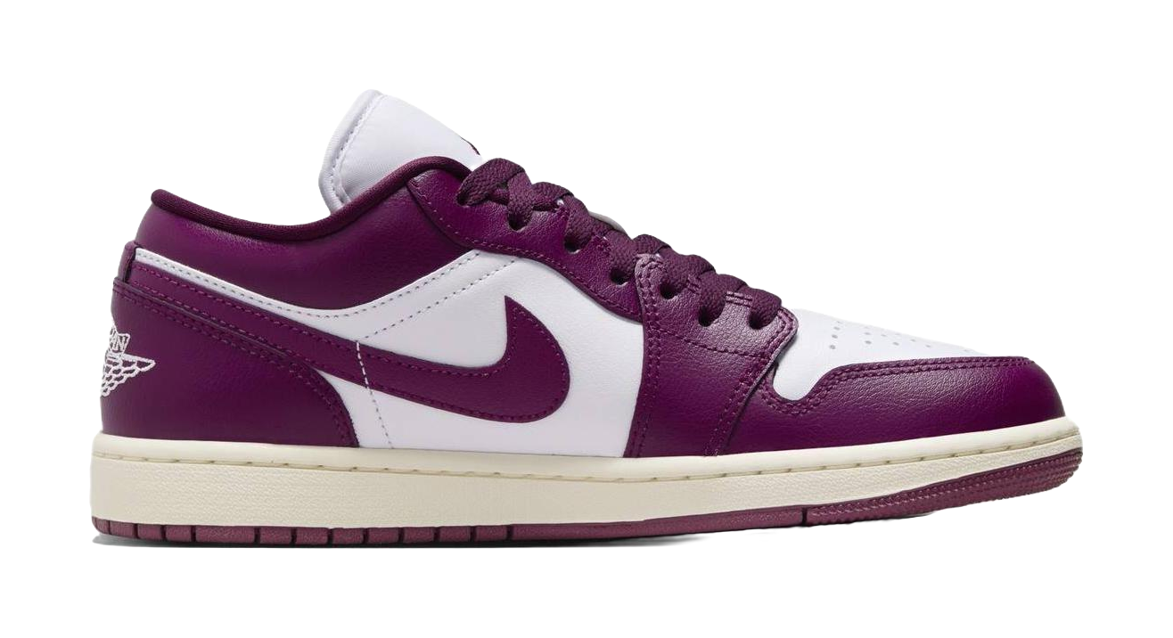 Jordan 1 Low Bordeaux Womens  vjsneaker.com