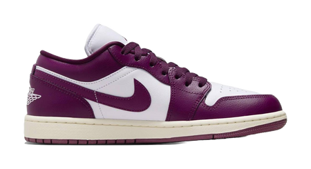 Jordan 1 Low Bordeaux Womens  vjsneaker.com