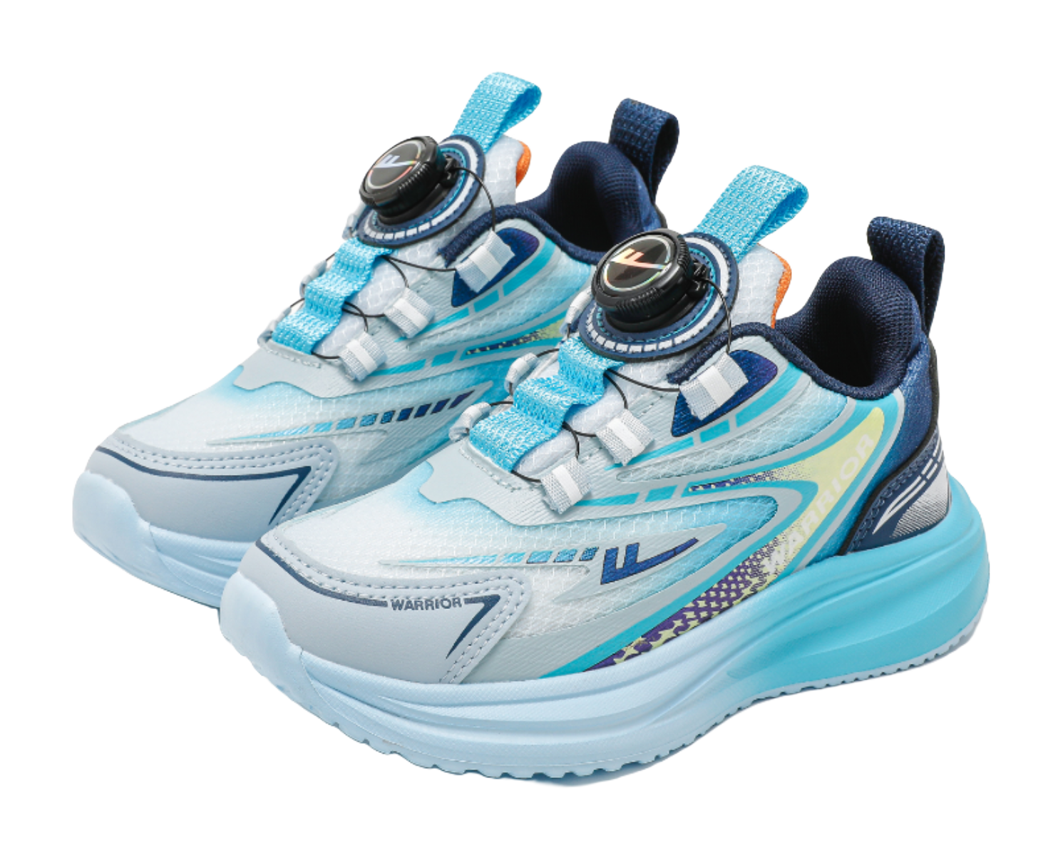 Warrior Abrasion Resistant Breathable Lightweight Cushioning Kids Outdoor Shoes  VJSNEAKER