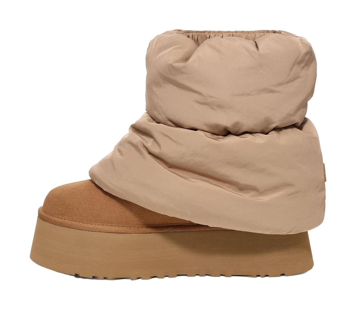 UGG Classic Mini Dipper Puffer Boot Amphora Chestnut Womens  VJSNEAKER