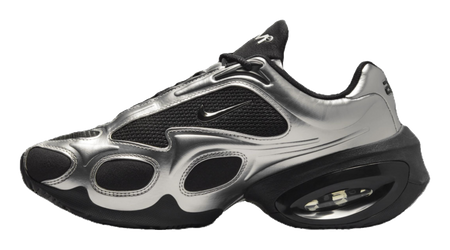 Nike Air Max Muse Black Metallic Silver Womens  vjsneaker.com