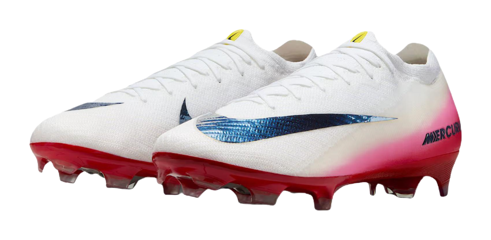 Nike Mercurial Vapor 16 Wear resistant And Lightweight Soccer Shoes Mens White  vjsneaker.com