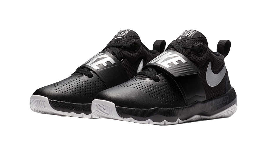 Nike Team Hustle D 8 Black GS  vjsneaker.com