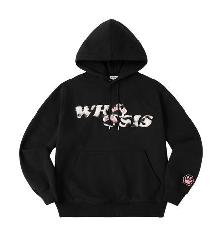 WHOOSIS Plush Cat Claw Patch Cute Fury Casual Plus Plush Loose Versatile Hoodie Hoodie Hoodie Hoodie Unisex  vjsneaker.com