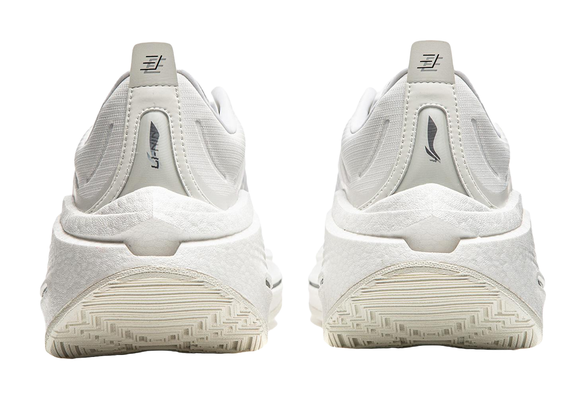 Li Ning Shadow 3 Essential Cushioning Support Rebound Low top Casual Running Shoes Mens Ivory  VJsneaker