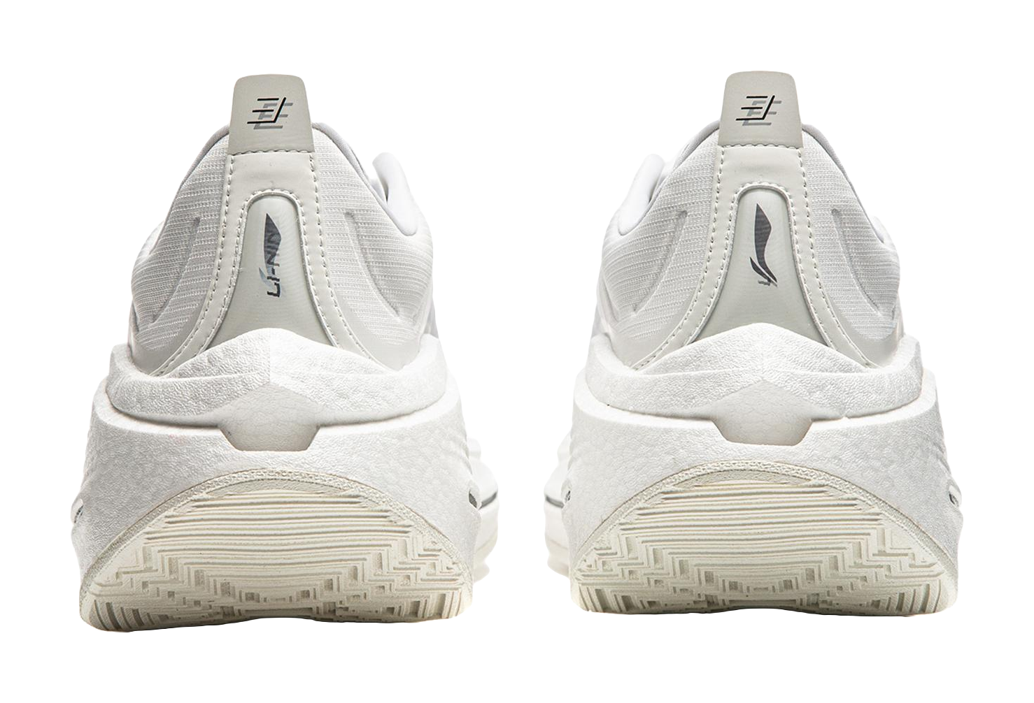 Li Ning Shadow 3 Essential Cushioning Support Rebound Low top Casual Running Shoes Mens Ivory  VJsneaker