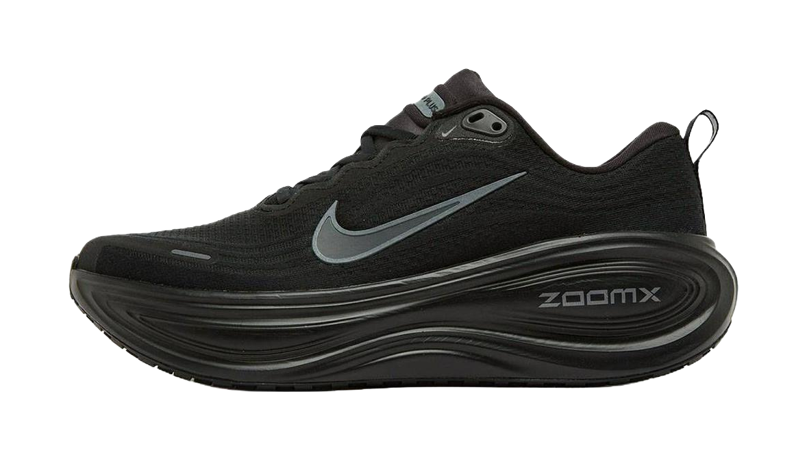 Nike Vomero Plus Slip Resistant Abrasion Resistant Low top Running Shoes Unisex Black  vjsneaker.com