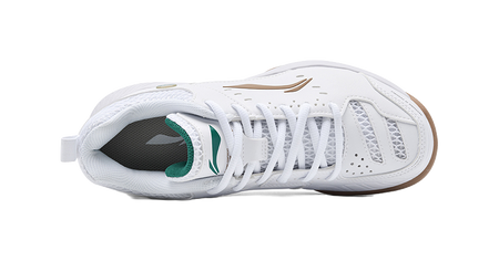 Li-Ning Light Feather Rocket 2.0 "White Brown" AYTU049-1 - Badminton Shoe Unisex