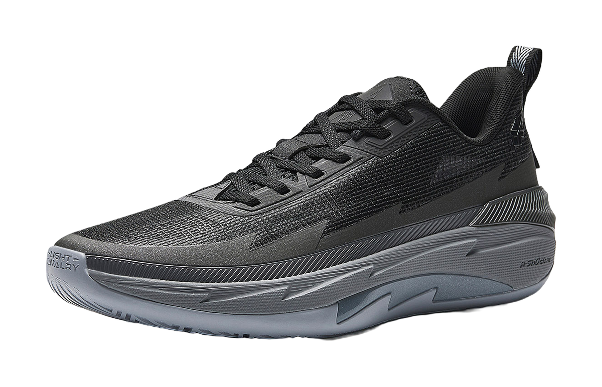 Anta Light Cavalry 10 "Black/Gray" 112621603-6 - KT Series Basketball Shoe Men Black Gray