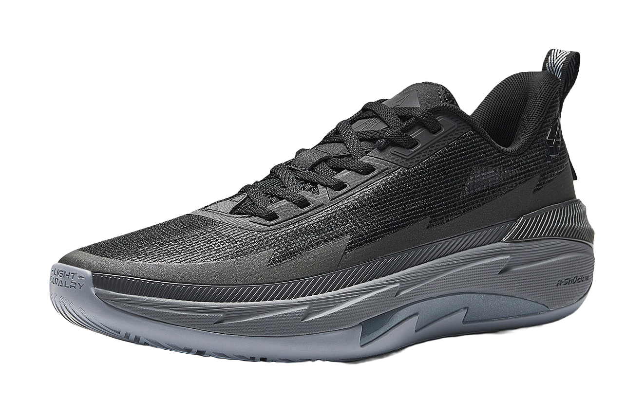 Anta Light Cavalry 10 "Black/Gray" 112621603-6 - KT Series Basketball Shoe Men Black Gray