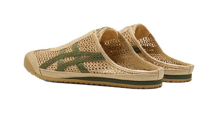 Asics Onitsuka Tiger Mexico 66 Sabot Beige Green  vjsneaker.com