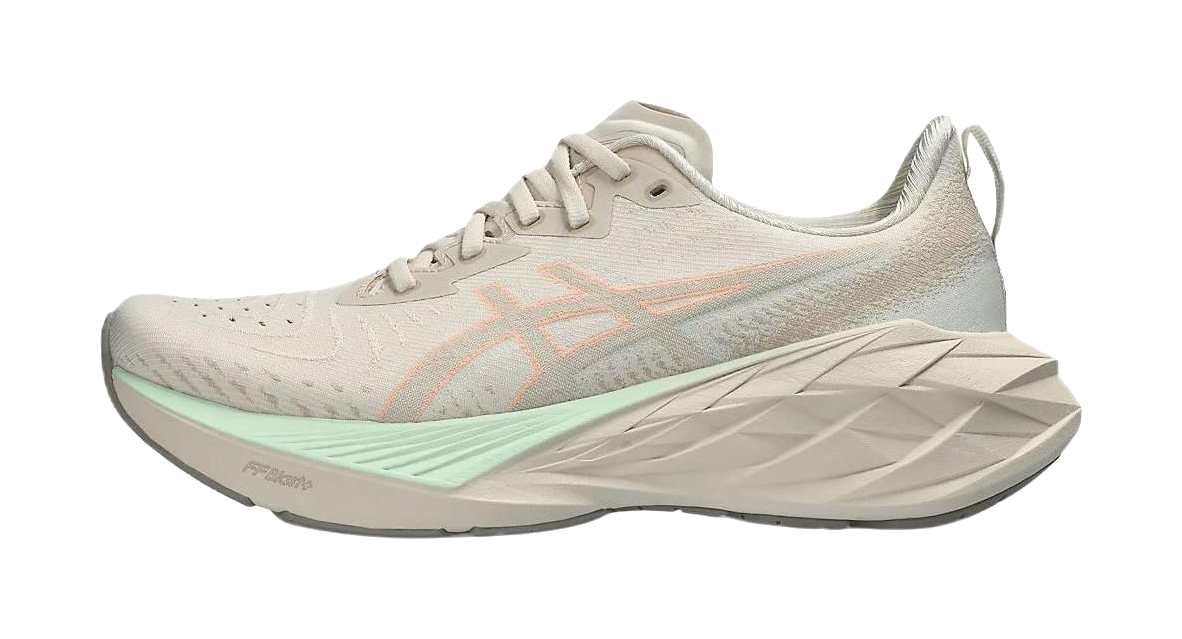 ASICS Novablast 4 Oatmeal Moonrock Womens  vjsneaker.com