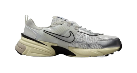 Nike V2K Run Summit White Metallic Silver  vjsneaker.com