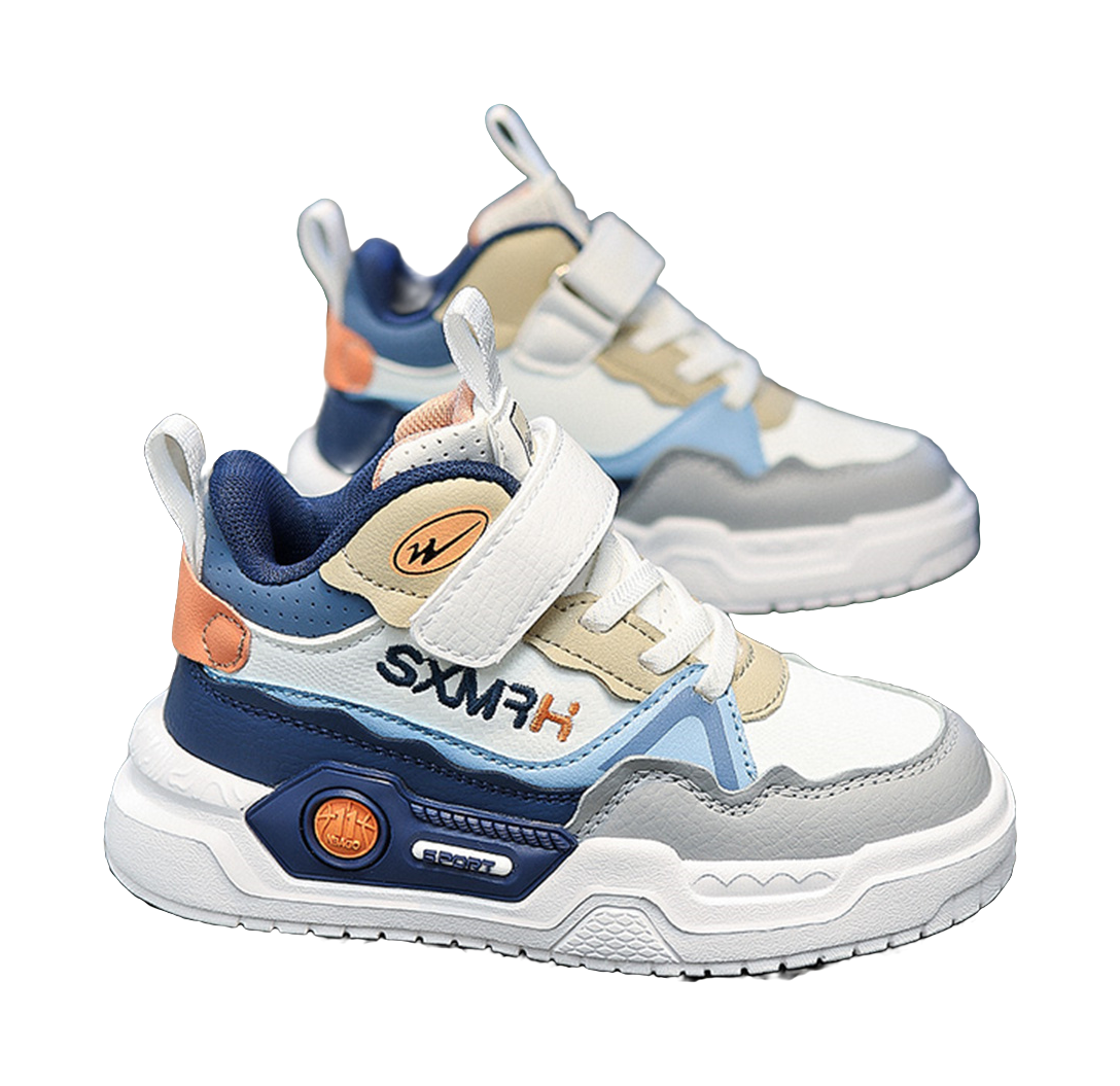 Binary Slip Resistant, Abrasion Resistant, Rebound, Lightweight Cushioning Casual Shoes Kids  VJSNEAKER