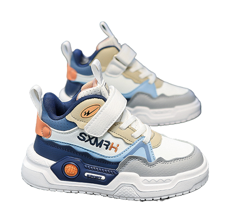 Binary Slip Resistant, Abrasion Resistant, Rebound, Lightweight Cushioning Casual Shoes Kids  VJSNEAKER