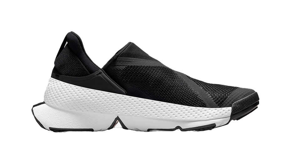 Nike Go FlyEase Black White Womens  vjsneaker.com