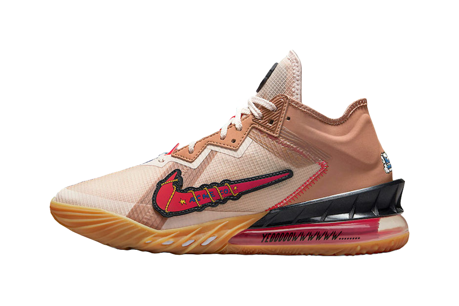 Nike Space Jam x LeBron 18 Low "Wile E. vs Roadrunner" - EP basketball shoes  vjsneaker.com