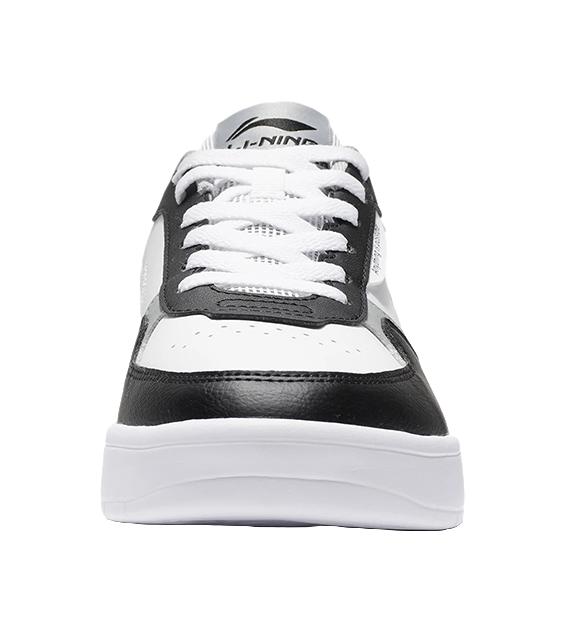 LINING Duda Skateboard Shoes Men's Low top Black/Standard White 
