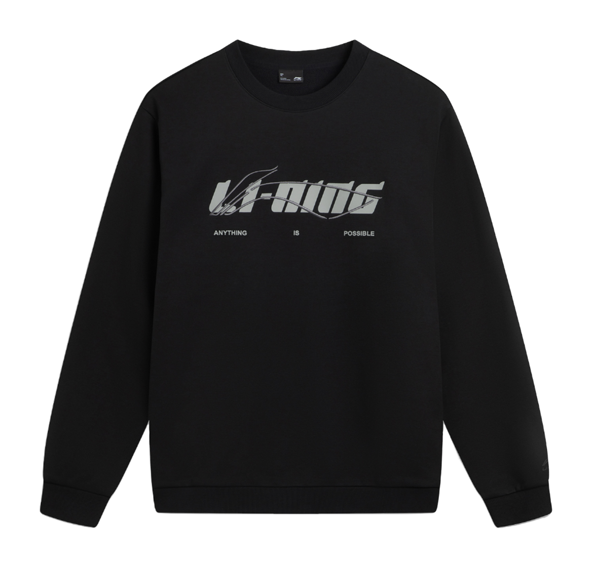 Li Ning Sports Life Collection Sweatshirt Unisex Black  VJSNEAKER