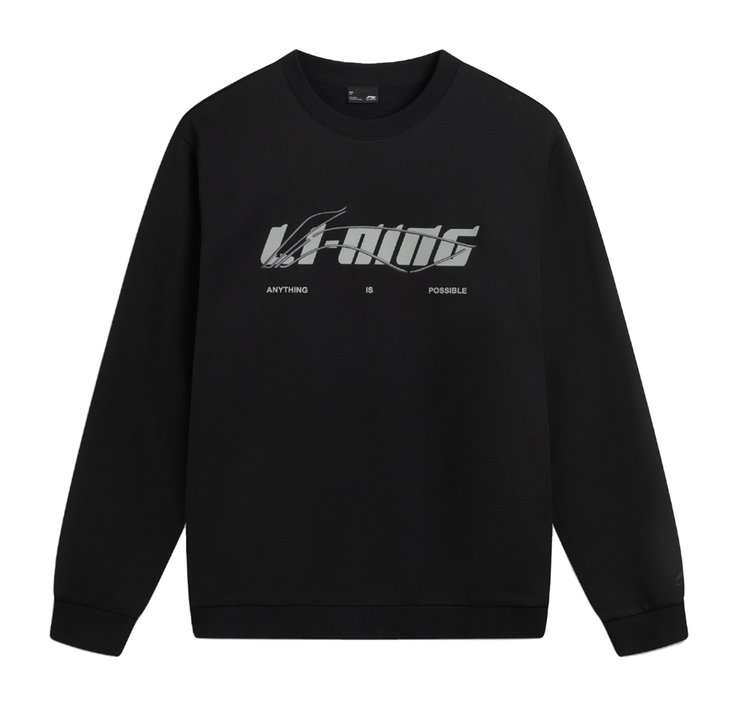 Li Ning Sports Life Collection Sweatshirt Unisex Black  VJSNEAKER