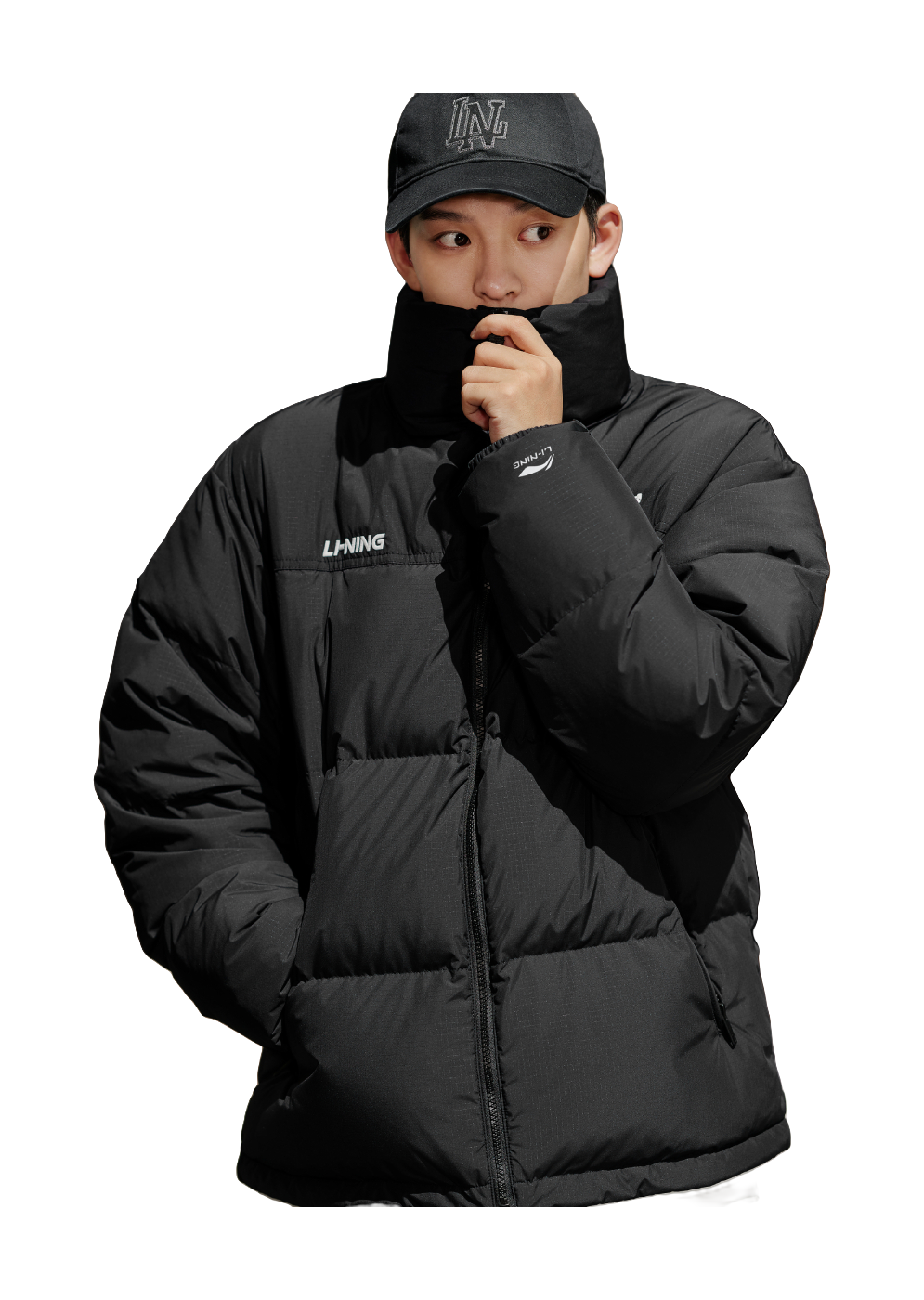 LiNing Fondue Down Series Down Jacket Unisex Black  VJ SNEAKER