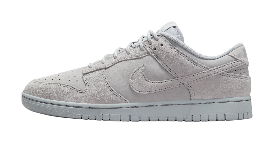 Nike Dunk Abrasion Resistant Low top Skateboard Shoes Unisex Gray  vjsneaker.com