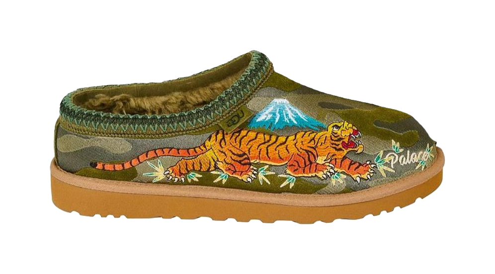 UGG Tasman Slipper Palace Burnt Olive Camo  vjsneaker.com