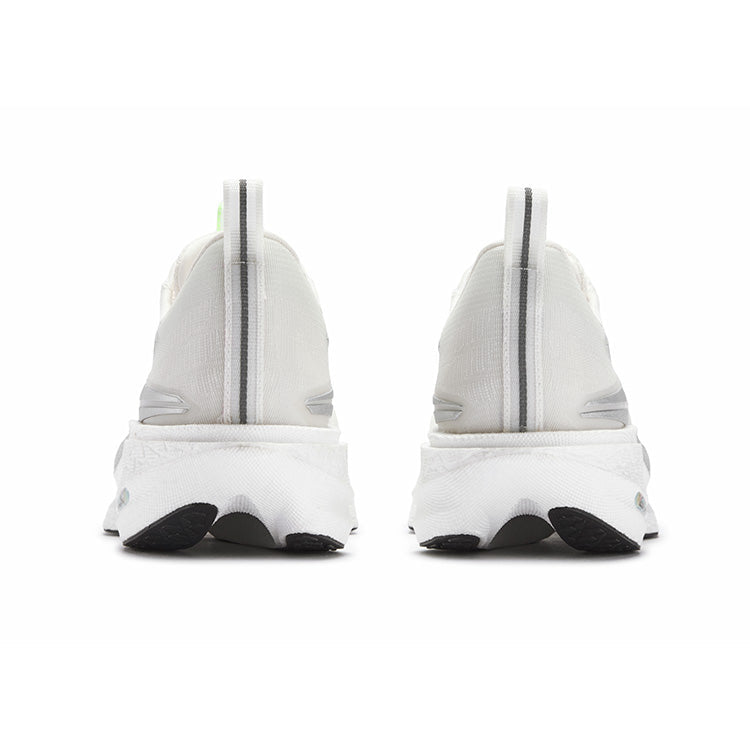 361° Flame 4 ET Cushioning Slip Resistant Abrasion Resistant Breathable Low top Running Shoes Unisex Silver White