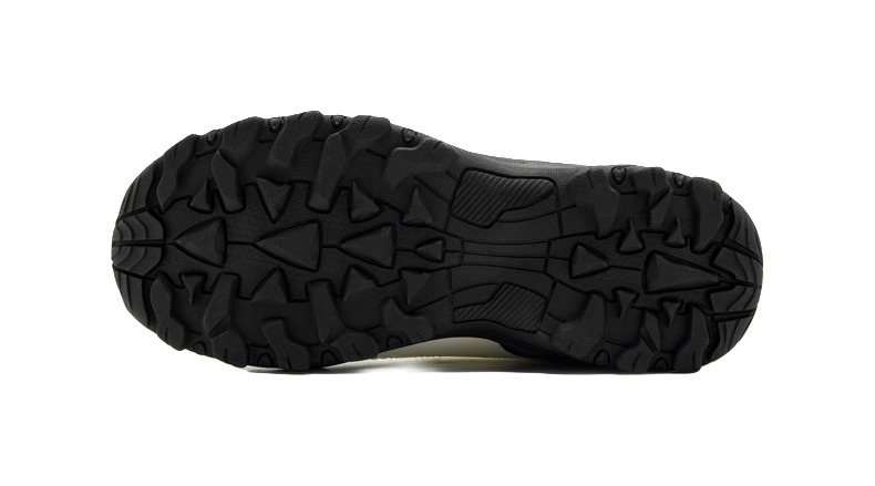 Jordan Synthetic Leather Fabric Journey All Terrain Suburban Hiking Non slip, Wear resistant, Waterproof Low cut Outdoor Shoes Black/Ivory White Children's Edition  VJSNEAKER