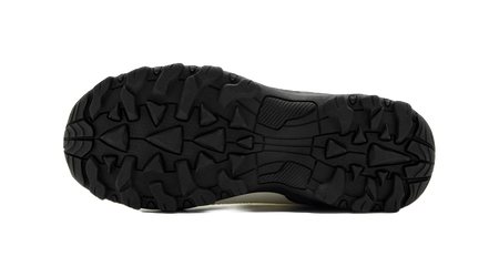 Jordan Synthetic Leather Fabric Journey All Terrain Suburban Hiking Non slip, Wear resistant, Waterproof Low cut Outdoor Shoes Black/Ivory White Children's Edition  VJSNEAKER