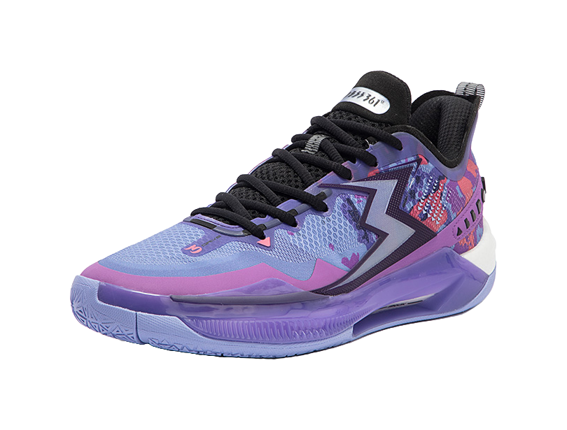 361° BIG3 5.0 Quick PRO Basketball Shoes Mens Low top Pink  vjsneaker.com