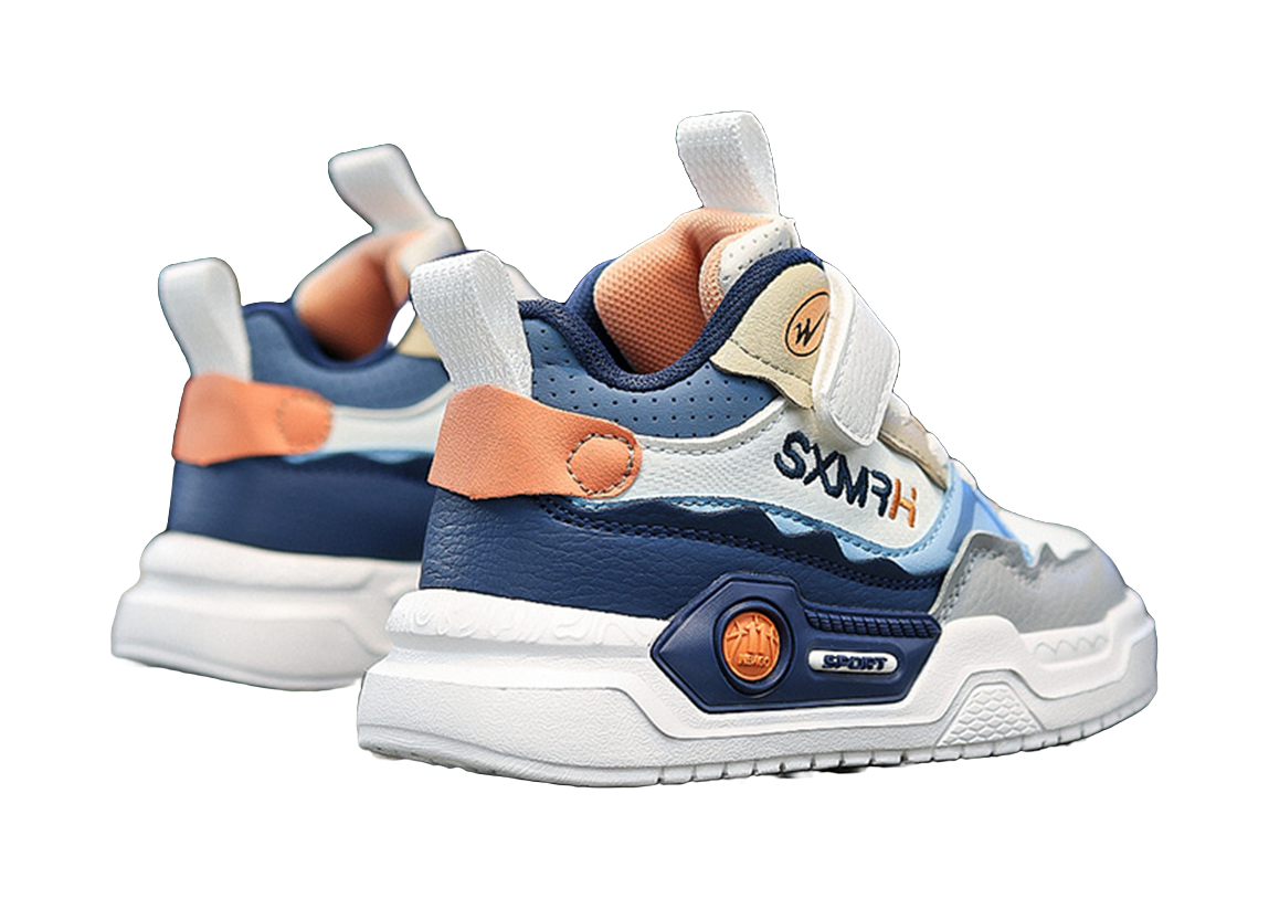 Binary Slip Resistant, Abrasion Resistant, Rebound, Lightweight Cushioning Casual Shoes Kids  VJSNEAKER