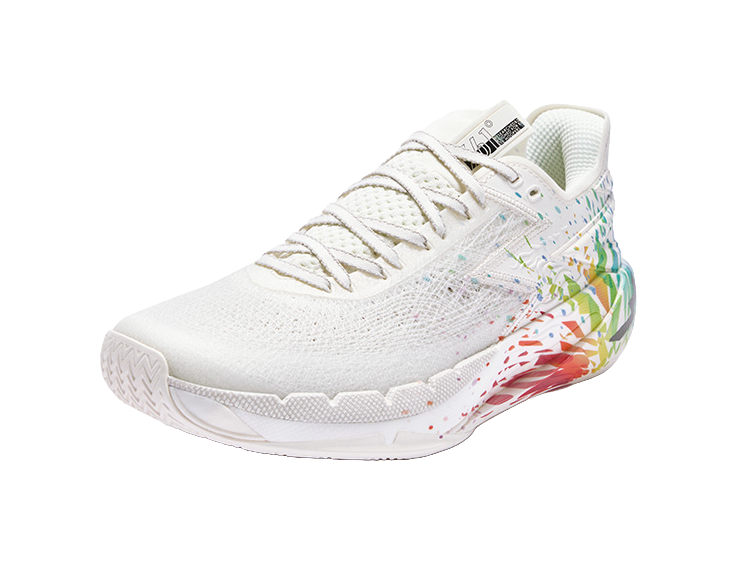 361° BIG3 7.0 Pro "Hot Tempered" 672621108-1 - Low-Profile Basketball Shoe Unisex Black White
