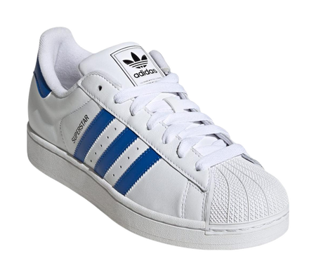 Adidas Superstar 2 White Blue  vjsneaker.com