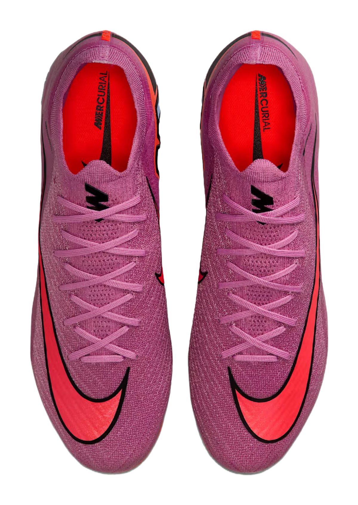 Nike Mercurial Vapor 16 Elite FG Firm Ground Slip Resistant Abrasion Resistant Soccer Shoes Unisex Purple  vjsneaker.com