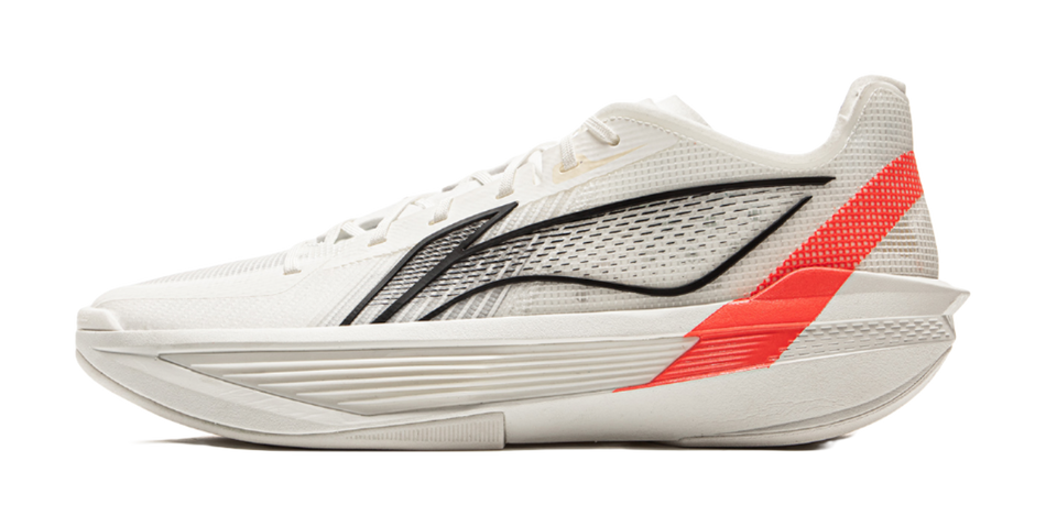 Li-Ning Ultralight 2025 "White Red" ABAV007-16 - Basketball Shoe Unisex White Red Silver