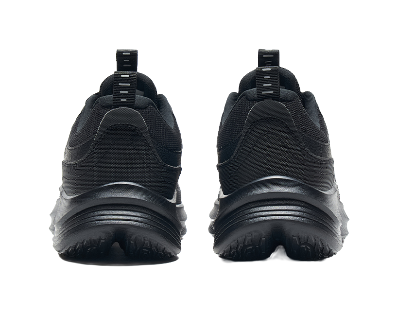 XTEP Slip Resistant Abrasion Resistant Low top Running Shoes Men's Black 